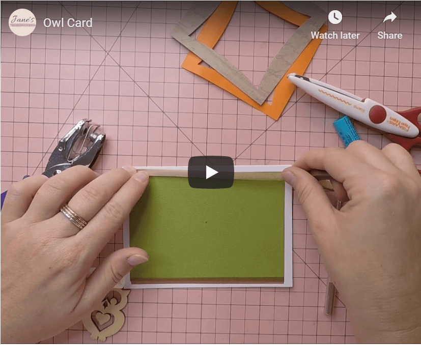 Making an Owl Card
